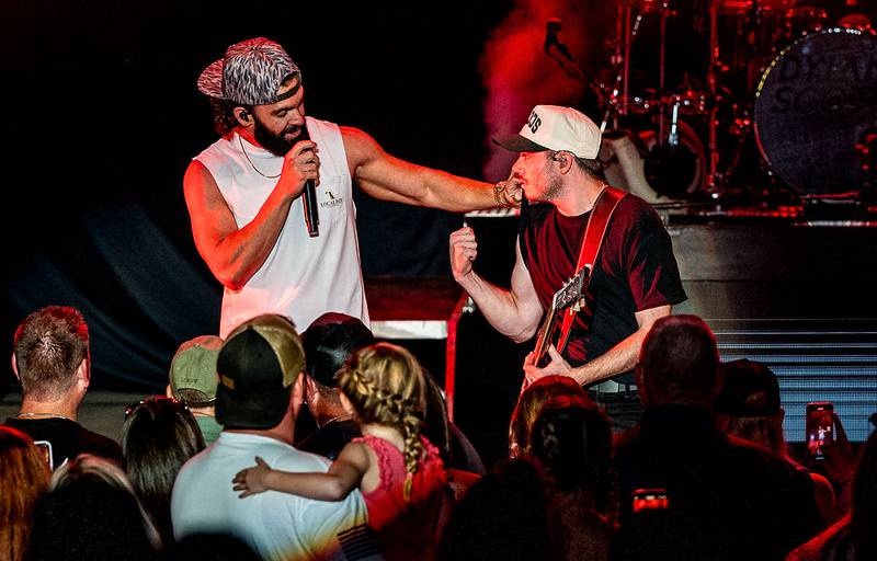 Check out all the photos from Dylan Scott's concert with Greylan James at the Fraze Pavilion on Friday, September 13th, 2024.