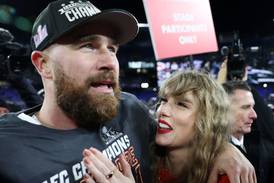 VIDEO:   Taylor Swift returns to Arrowhead Stadium:  Chiefs win!