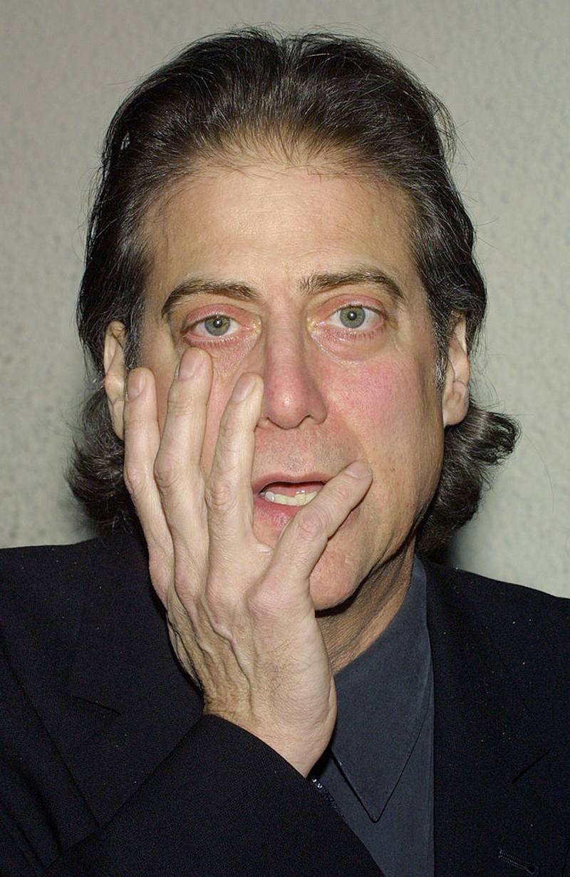 BEVERLY HILLS - NOVEMBER 24:  Comedian Richard Lewis attends the Annual Norby Walters Holliday Party at the Friars Club on November 24, 2002 in Beverly Hills, California.  (Photo by Frederick M. Brown/Getty Images)