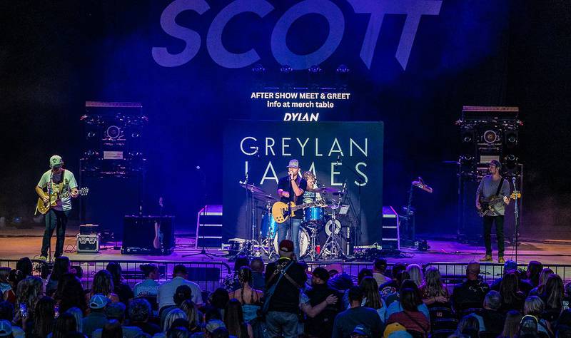 Check out all the photos from Dylan Scott's concert with Greylan James at the Fraze Pavilion on Friday, September 13th, 2024.